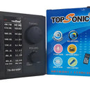 Radio Bluetooth Panel Solar Recargable Fm Am Sw Entrada Usb