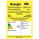 Minibar Electrolux frost 90L 1 puerta negro ERD090G3HWB
