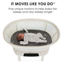 4moms Mamaroo Sueño Cuna, Moisés Del Bebé Bluetooth Y Mueble Color Blanco