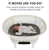 4moms Mamaroo Sueño Cuna, Moisés Del Bebé Bluetooth Y Mueble Color Blanco