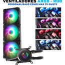 Enfriamiento Liquido Pc 360 Mm Argb Lga 1700 Am5 1200 Negro