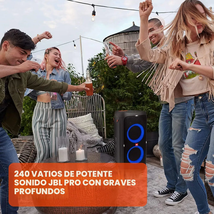 Jbl Altavoz Portátil Partybox 310 Para Fiestas Con Batería