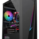Chasis Gamer Iceberg Flux Elite Argb 1 Fan Iceberg Negro