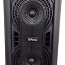 Parlante Portátil Cabina Bocina Fm Usb Micrófono Altavoz Negro