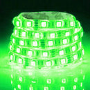 Manguera Navideña Plana Verde 60 Led Mt Rollo 50mt 110v Ip65 Verde Lima