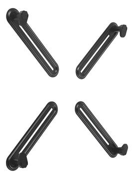 Kit Adaptadores Monitores No-vesa (sin Huecos), Techgo Xm-01 Negro