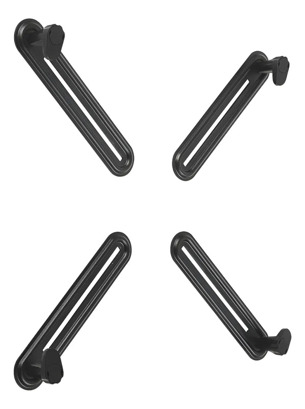 Kit Adaptadores Monitores No-vesa (sin Huecos), Techgo Xm-01 Negro