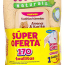 Toallitas húmedas Arrurrú Naturals 170 u