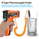 Pistola De Temperatura Láser Digital Sin Contacto -50 A 800