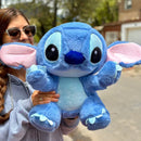 Peluche Stich Grande 45cm Premium Perfumado Azul