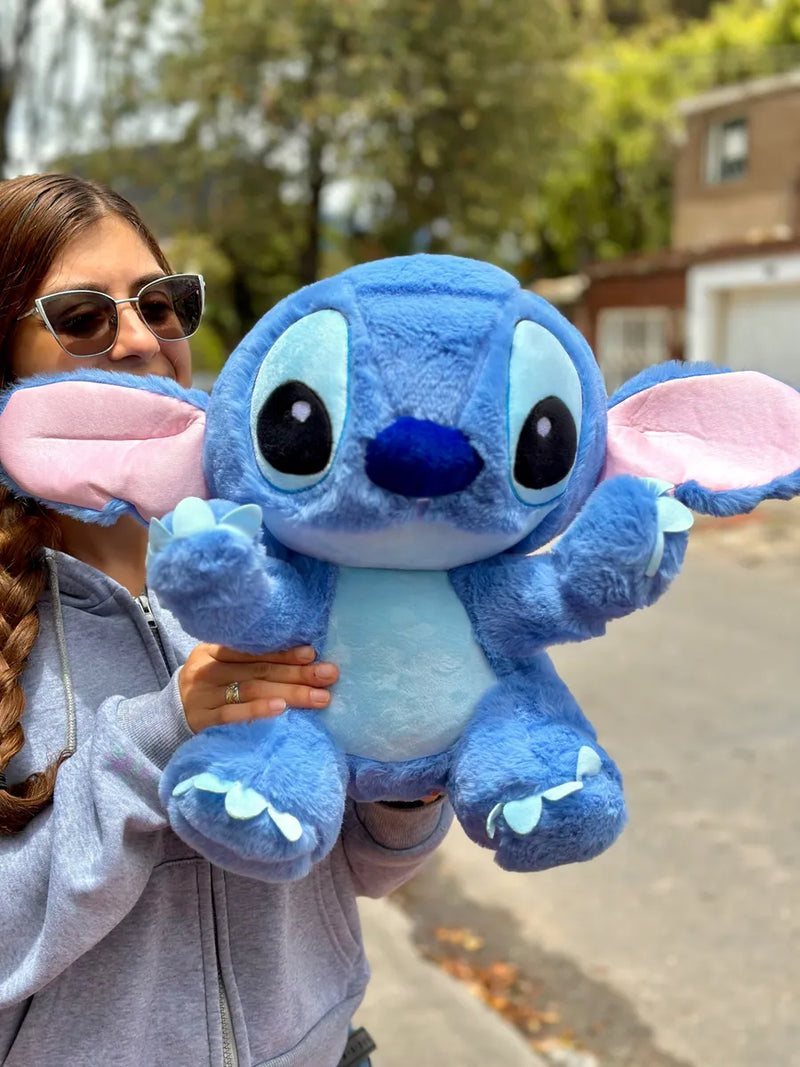Peluche Stich Grande 45cm Premium Perfumado Azul