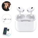 Audífonos Inalambricos Pro 2da Generacion Para iPhone Tactil Color Blanco Luz Blanco