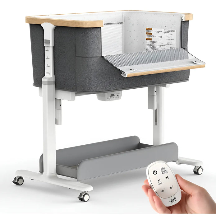 Moisés Mecedor Eléctrico Para Bebé Automático 3 Movimientos