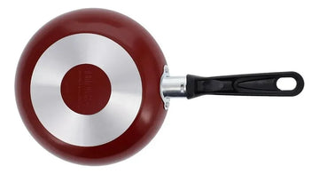 Cacerola 16cm Imusa Colors Tapa De Vidrio Color Rojo