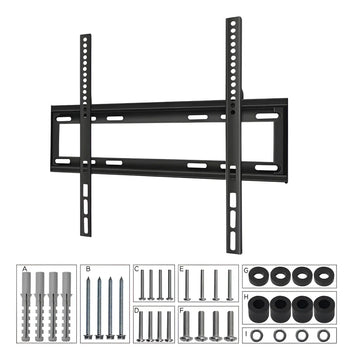 Soporte De Pared Para Tv 26 - 63 Mt-146 Color Negro