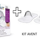 Kit Avent Recolectoras De Leche Materna + Pezoneras M