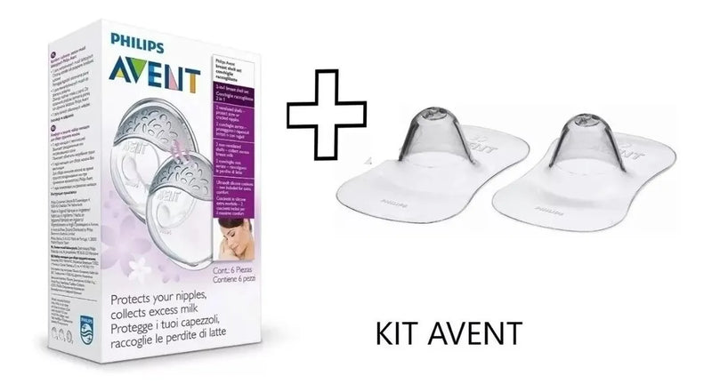 Kit Avent Recolectoras De Leche Materna + Pezoneras M
