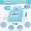 Lector Tarjetas Interactivas Educación Temprana Español-ingl Azul, Rosa