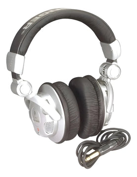 Fone de ouvido over-ear Behringer HPX2000 plateado e negro