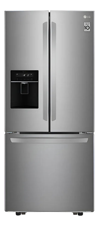 Nevecón Lg French Door 618 Lt Linear Inverter Ice Maker Ps3 Plateado