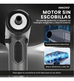 Destornillador Eléctrico 10 En 1 Con Mini Ventilador Portátil Innovo 4 Velocidades