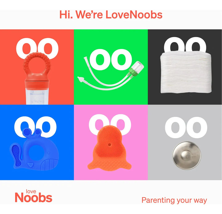 Lovenoobs - Tazas De Lactancia Plateadas, Protectores Calman