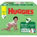 Pañal Huggies Etapa 3 Active Sec 25 Unidades Grande (g) Sin Género