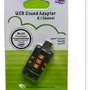 Tarjeta Audio Sonido 8.1 Usb Sound Adapter Channel