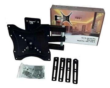 Soporte Base Pared Tv Lcd Led Base 14 Hasta 55 '' 50kg Full Negro