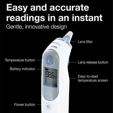 Braun IRT6500US termómetro de oido digital