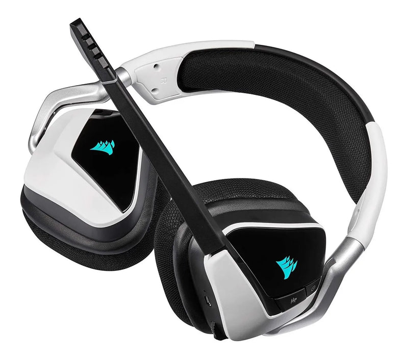 Fone de ouvido over-ear sem fio Corsair VOID RGB Elite Wireless CA-9011201-NA blanco