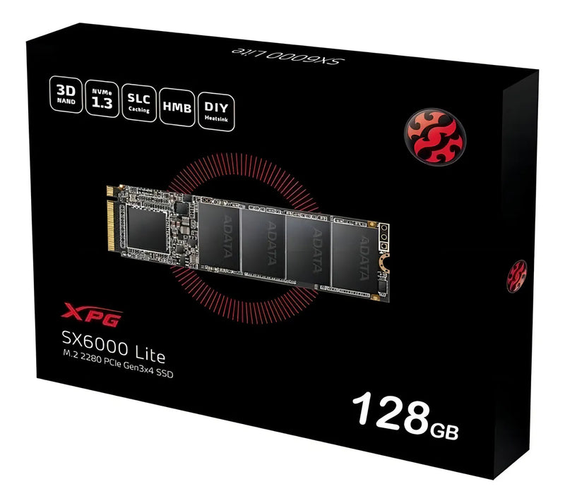 Disco sólido interno XPG SX6000 Lite ASX6000LNP-128GT-C 128GB