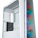 Combo Caja Cooler Master 520 Mesh + Liquid 240l Argb Blanco