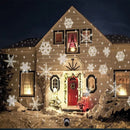 Proyector Luces Navideñas Led Unbrand Copos De