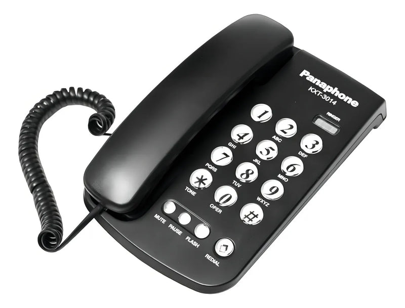Teléfono Panaphone kxt-3014 fijo - color negro