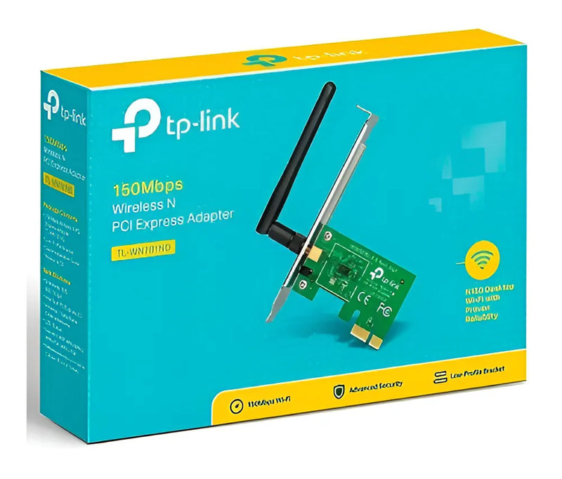 Placa De Red Pci-e Wifi Tp-link 1 Antena Wn781nd - Dixit Pc