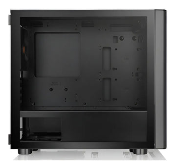 Chasis Gamer Thermaltake V150 Vidrio Templado Caja Atx Case Color Negro