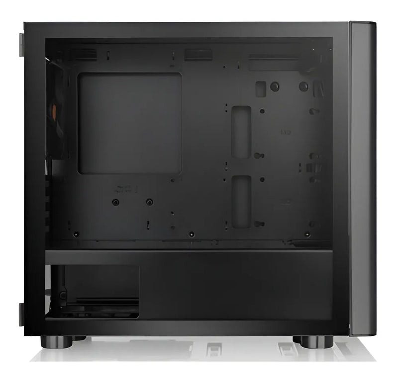 Chasis Gamer Thermaltake V150 Vidrio Templado Caja Atx Case Color Negro