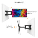 Soporte Para Tv Sony Samsung 50 55 58 60 65 LG 50 55 60 65 Color Negro