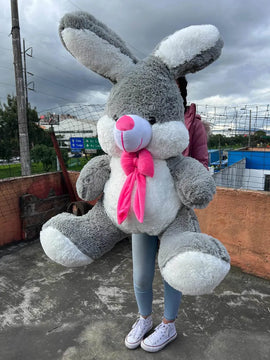 Conejo Gigante 110 Cmts +envío+moño De Regalo +perfumado