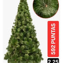 Arbol De Navidad Pino Napoles De 2.25 Metros Verde