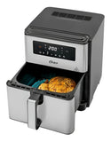 Freidora De Aire Digital Oster® Con Capacidad De 9l Ckstaf90 Color Plateado