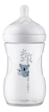 Biberon Avent Natural 3.0 Response 9oz/260ml Deco Koala Color Traslúcido