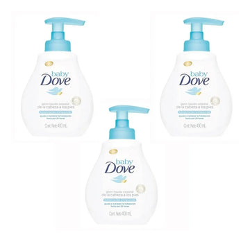 Dove Baby Jabón Líquido 3 Und