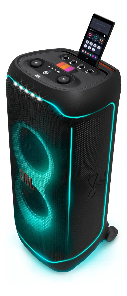 Parlante JBL PARTYBOX ULTIMATE portátil con bluetooth y wifi negra