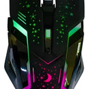 Mouse Gamer Weibo Wb-911 Retroiluminado3200dpi Inalambrico Color Negro