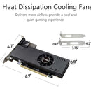 Tarjeta Grafica Qthree Radeon Rx 550 4gb Gddr5 Vga Dvi Hdmi