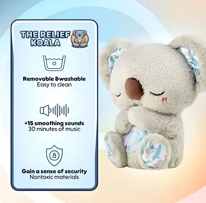 Calma Al Koala Para Que Duerma Con Un Peluche Color A