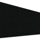 Mouse Pad Gamer Xl Para Pc Antideslizante Alfombrilla Cosida Negro Con Rojo Liso