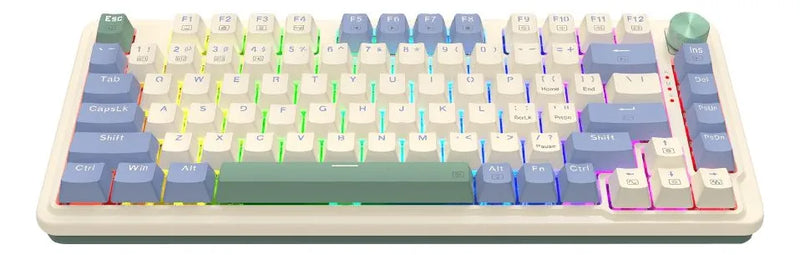 Teclado gamer Redragon ESPAÑOL español latinoamérica color pastel